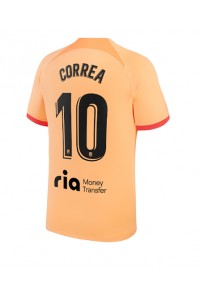 Atletico Madrid Angel Correa #10 Fotballdrakt Tredje Klær 2022-23 Korte ermer